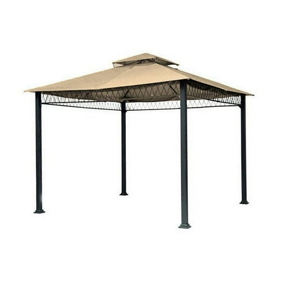 Garden Winds Havenbury Gazebo Replacement Canopy Top, Beige, Riplock 500