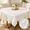 52" Round, variant on 52" Round Reusable Vinyl Cushioned Dining Table Pad Protector