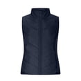 thumbnail image 3 of Oplxuo Women's Puffer Vest Lightweight Sleevesless Stand Collar Quilted Jacket Zip Up Padded Gilet Outerwear with Pockets, 3 of 7