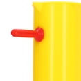 thumbnail image 4 of Lamb Milk Feeder Bottle 800ML Scale Accurate Quantitative Small Animal Calf Goat Pacifier Feeder Milk Bottle with Hand Grip Yellow, 4 of 5