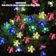 thumbnail image 6 of Solar String Lights,20 LED Lights,Waterproof Outdoor Garden Lights,8 Lighting Modes,Solar Powered Decor,Patio Yard Christmas Wedding Party Use, 6 of 8