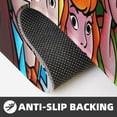 thumbnail image 4 of Lsque Scooby-Doo Pattern Kitchen Mats, 2PCS Kitchen Rugs, Cushioned Anti Fatigue Kitchen Mats for Floor, Non-Slip Standing Desk Mat, Waterproof Kitchen Rug Set, 4 of 6