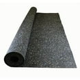 thumbnail image 1 of 8501-5-16X10X3 10 in. x 3 ft. USA Made Recycled Black Rubber Sheet - 60A Plain Backing - 0.312 in. Thickness, 1 of 1