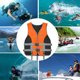 thumbnail image 5 of Traje de supervivencia de flotabilidad Raya reflectante resistente al desgaste para nadar Pesca en el mar Hugtrwg Para estrenar, 5 of 9