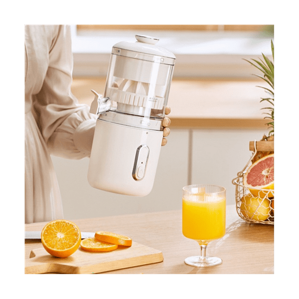 ckepdyeh Wireless Slow Juicer Orange Lemon Juicer USB Charge Juice