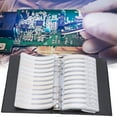 thumbnail image 4 of Black Electronic Component Sample Book Sample Book Plastic for Storing Components Sample Comparison, 4 of 7