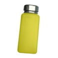 thumbnail image 1 of MERIGLARE Push Down Alcohol Dispenser Refillable for Makeup Remover Nail Polish Yellow 250 ml, 1 of 9