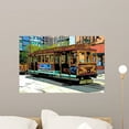 thumbnail image 1 of Comic Image Cable Car Wall Mural by Wallmonkeys Peel and Stick Graphic (24 in W x 16 in H) WM176108, 1 of 4