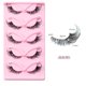 thumbnail image 5 of Pestañas de ojo de zorro Pestañas postizas de ojo de gato tenues Pestañas de aspecto natural con forma de ala de ángel que parecen extensiones Pestañas de visón sintético Pestañas postizas, 5 of 5