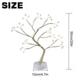 thumbnail image 2 of LED Bonsai Tree Iluminación blanca cálida 108 luces LED Decoración del hogar con control remoto, 2 of 14