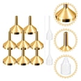 thumbnail image 2 of icolorfuled 1 Set Mini Funnel Small Metal Funnels with Droppers for Filling Small Bottles, 2 of 7