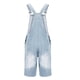thumbnail image 4 of Pantalones Baggy Hombres Moda Casual Sólido Lavado Pendientes Shorts Overalls con Cordón Cintura, 4 of 5