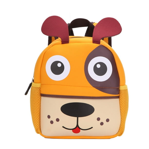 Little Kid Toddler Backpack Baby Boys Girls Kindergarten Pre School Bags Mochilas de dibujos animados de neopreno lindo para niños de 1 a 5 años, tamaño 21 * 8 * 26 cm brillar Juguete