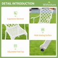 thumbnail image 4 of Withniture Patio Chairs Set of 2 Cast Aluminum Outdoor Chairs for Garden Yard, White, 4 of 7
