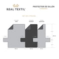 thumbnail image 3 of Protector de Sala 3 Pzas Reversible Pinsonic, Real Textil (Café - khaki, ch/m/g), 3 of 7