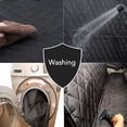 thumbnail image 3 of DERCLIVE - Funda para asiento de coche para perro con ventana de malla, 600D, resistente a arañazos, impermeable, hamaca para coche, camión y SUV, 3 of 7