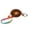 Light Brown, variant on ZAXARRA Donut Shape Crossbody Bag Lovely Round Cartoon Food Shoulder Bag