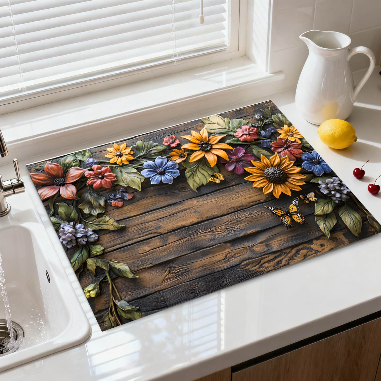 Stove Top Cover Glass Cooktop Heat Resistant Cover,Ceramic Stove Top Covers Mat Prevents Scratching Stoves/Counter/Washer Protector, 28x20 in