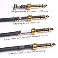 thumbnail image 4 of Cable Suanqi TRS macho a XLR macho de 6,35 mm, 3 pines, 60 cm, 4 of 4