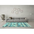 thumbnail image 3 of Ahgly Company Indoor Rectangle Southwestern Light Blue Country Area Rugs, 7' x 10', 3 of 4
