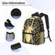 thumbnail image 3 of Easygdp Gold Spider On The Web Mochila Casual para Portátil, Mochila para Escuela, Viajes, Negocios, 3 of 6