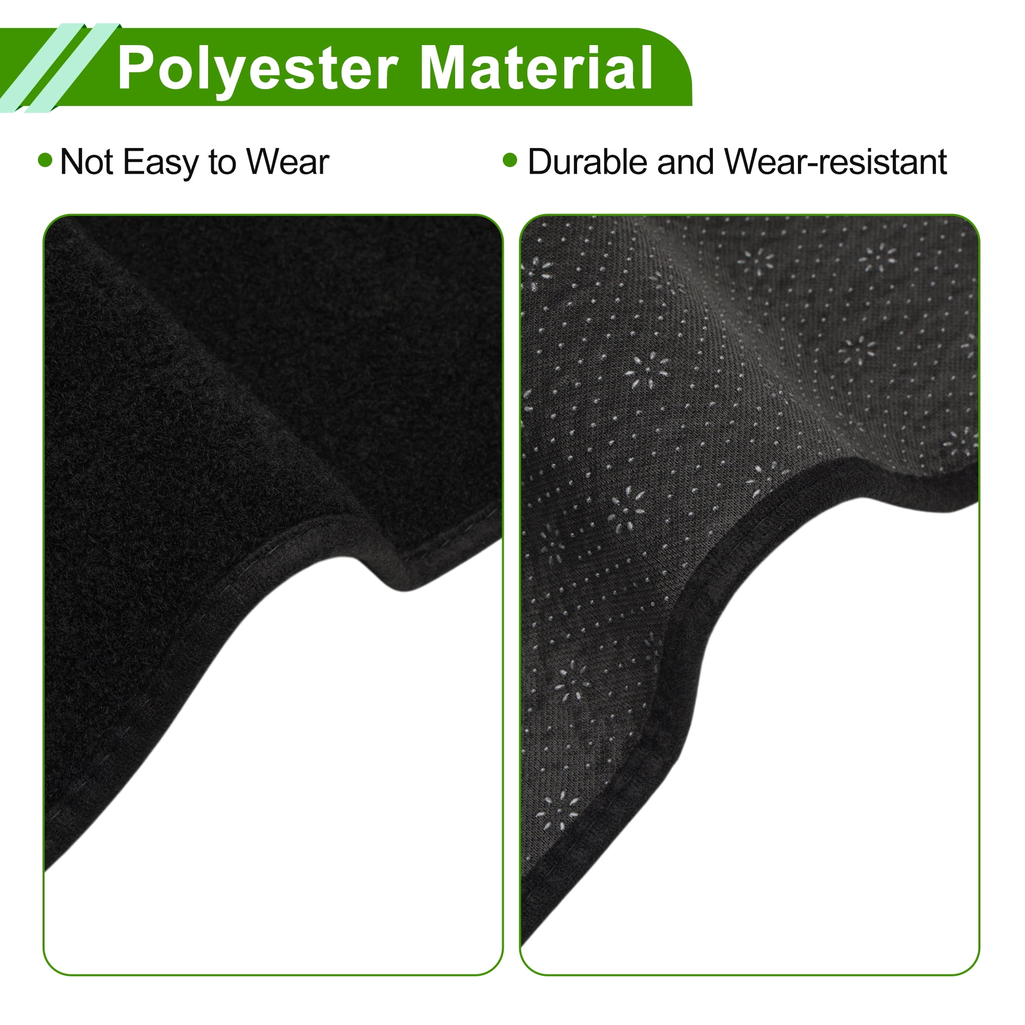 Unique Bargains Dashboard Cover for Nissan Kicks 2025 Dash Cover Mat Carpet Center Console Dash Cover Mat Car Interior Sunshield Protector Pad Polyester Black 1 Pc