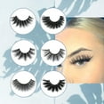 thumbnail image 3 of 12 Paires de Cils d'Apparence Naturelle Cils Moelleux Volume Cils Doux Faits à la Main 6 Styles, 3 of 7