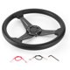 thumbnail image 1 of Volante de derrape para coche de carreras de 350 mm/14 pulgadas, accesorio universal modificado, color negro, 1 of 14
