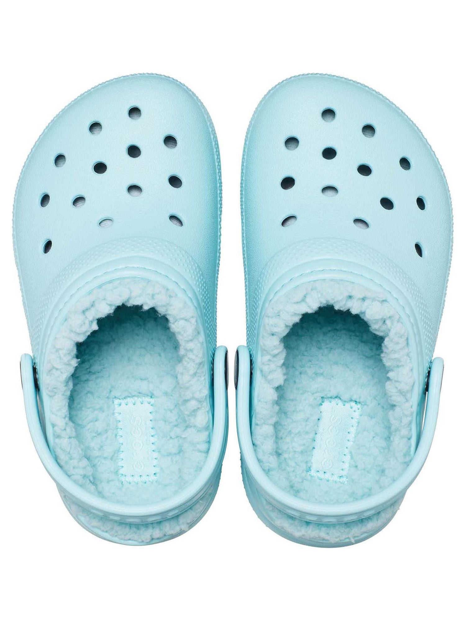 Toddler crocs with store fur lining