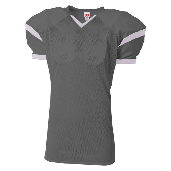 A4 Rollout Football Jersey For Teen Male in Graphite/White | NB4265