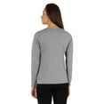 thumbnail image 4 of Inkmeso T-shirt Manches Longues à Manches Longues pour Femme Solid Button Henley T-shirts, 4 of 7