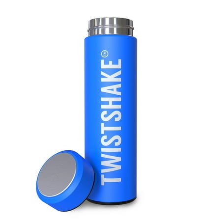 Twistshake Hot or Cold Bottle 420ml/14oz Blue - Cookiecrumb