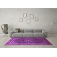 thumbnail image 3 of Ahgly Company Indoor Rectangle Persian Purple Traditional Area Rugs, 4' x 6', 3 of 4