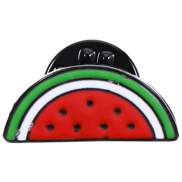 Lindo broche de sandía broche de mujer broche de niña sandía solapa Pin mujeres broche regalo