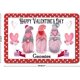 thumbnail image 1 of Feliz Día de San Valentín, Lindos Gnomos con Corazón, Letreros Metálicos Vintage, Letrero Decorativo de Metal, Póster Metálico de 8x12, 1 of 2