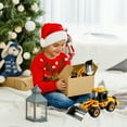 thumbnail image 5 of Gifts for Kids! Dmlowu forklift Construction Toys - Engineering Car Toys for Toddler Boys, Fall Proof Bulldozer Excavator Toys for Boys 3-5 Year Old, Dump Car Toys for Holiday Party Birthday, 5 of 7