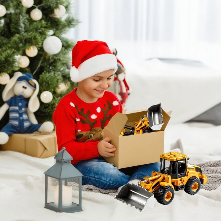 Gifts for Kids! Fwttom Excavator Toy, Children's Engineering
