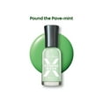 thumbnail image 5 of Sally Hansen Xtreme Wear Nail Polish, Pound The Pave-Mint, 0.4 fl oz, Chip Resistant, Bold Color, 5 of 8