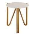 thumbnail image 2 of TOV Furniture Aya Marble Round Side Table By Inspire Me! Home Decor, 2 of 7