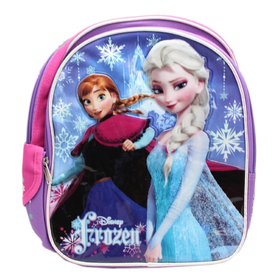 Small Backpack - - Frozen Anna and Elsa Pink and Purple New 638986