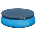 thumbnail image 2 of Intex 15 Foot Easy Set Cover Swimming Pool Debris Vinyl Round Cover Tarp, 2 Pack, 2 of 5
