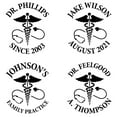 thumbnail image 4 of Caduceus Engraved Draper Decanter Set, 4 of 4