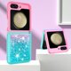 thumbnail image 5 of Funda para Samsung Galaxy Z Flip 6 5G Transparente con Brillos Carcasa Protectora Antigolpes con Glitter Brillante, 5 of 5