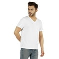 thumbnail image 3 of Inkmeso Men's V-neck Basic Tshirt Short Sleeve Solid Regular Fit Cotton Tee, 3 of 7