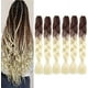 thumbnail image 1 of JM 6 Piezas Trenzas para Trenzas Africanas 24 Pulgada (Marrón Rubio)Trenzas Jumbo Trenzas Trenzas de pelo sintético Ombre Pelo Trenza Jumbo Trenzas sintéticas Trenzas JM JM, 1 of 5