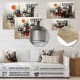thumbnail image 4 of Designart "modern Architectures II" Abstract Collages Metal Art Living Room, 4 of 5