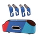 thumbnail image 2 of Organizador para reposacabezas de coche, asiento trasero, porta pañuelos con portavasos para bebidas, viajes en coche Estilo C, 2 of 9