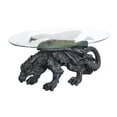 thumbnail image 3 of Ebros Gift Indoor Modern Resin Oval End Table, Multi Color, 3 of 9