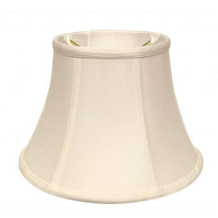 18" White Drum Monay Shantung Lampshade