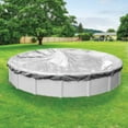 thumbnail image 4 of Robelle 10-Year Dura-Guard Silver Round Winter Pool Cover, 28 ft. Pool, 4 of 5